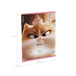 ТЕТРАДЬ 12 Л, ЛИН. ERICHKRAUSE ПРИМА-КОШКА, ВЫБ. УФ-ЛАК, ГЛИТТЕР, МИКС /10/280/