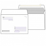 КОНВЕРТ БУМ. C4-2120, СИЛИКОН, 229*324 ММ, КУДА-КОМУ, ВНУТ. ЗАПЕЧ. /500/