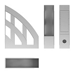 ЛОТОК ВЕРТ. ERICHKRAUSE BASIC, СЕРЫЙ, МОНОЛИТ /2/24/ РФ