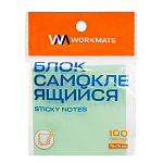 БЛОК Д/ЗАПИСИ 76*76 ММ, 100Л, WORKMATE, ЦВЕТНОЙ /