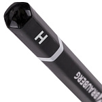 КАРАНДАШ Ч/Г BRAUBERG TOUCH LINE, H, КОРПУС ЧЕРНЫЙ, ЗАТОЧЕН. /100/