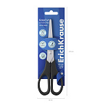 НОЖНИЦЫ 17 СМ. ERICHKRAUSE STANDARD, ДЛЯ ЛЕВШЕЙ, ЧЕРНЫЙ, БЛИСТЕР /12/240/