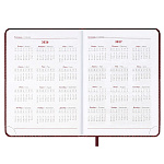 ЕЖЕДНЕВНИК 2026 ГОД, А5, 176 Л, ESCALADA. САРИФ БОРДОВЫЙ, К/З, ТВ. ПЕРЕП. ПОРОЛОН /15/30/