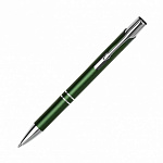 РУЧКА ШАР. PORTOBELLO ALPHA NEO, НАЖИМ. АЛЮМИНИЙ/ХРОМ, ЗЕЛЕНЫЙ /50/