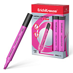 МАРКЕР ТЕКСТ. ERICHKRAUSE ВИЗИОЛАЙН V-17, РОЗОВЫЙ /12/144/864/