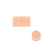 КОНВЕРТ ПЛАСТ. НА КНОПКЕ, C6, ЕRICHКRAUSE MATT PASTEL BLOOM, 0,18 ММ, НЕПРОЗР. АССОРТИ /12/324/ РФ