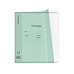 ТЕТРАДЬ 24 Л, КЛ. ERICHKRAUSE КЛАССИКА COVERPRO МАТОВЫЙ МЕЧТА, ПЛАСТ. ОБЛ. НА СКОБЕ, МИКС /10/160/