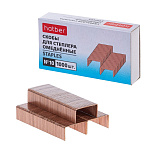 СКОБЫ №10 ХАТБЕР, МЕДНЫЕ, 1000 ШТ, КАРТ. БОКС /10/