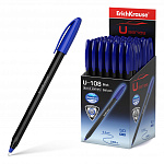 РУЧКА ШАР. ERICHKRAUSE U-108 BLACK EDITON STICK 1.0 UGT, СИНИЙ /50/200/2400/