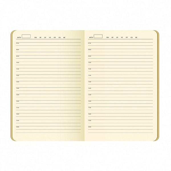 ЕЖЕДНЕВНИК НЕДАТИР, A5, PORTOBELLO TREND. TWEED, СЕРЫЙ /40/