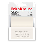 БЛОК Д/ЗАПИСИ 75*75 ММ, 50Л. ERICHKRAUSE CLEAR, ПЛАСТ. ПРОЗРАЧНЫЙ /24/432/