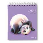 СКЕТЧБУК /АРТБУК/ 80 Л, 175*200, SVETOCH. Я ТАК ВИЖУ, БУМ. БЕЛ. ЖЕСТКАЯ ПОДЛОЖКА, НА ГРЕБНЕ /2/24/