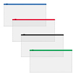 КОНВЕРТ ПЛАСТ. НА МОЛНИИ, ERICHKRAUSE ТЕКСТУРА АПЕЛЬСИН ПРОЗРАЧНОСТЬ ЗИП ДОРОЖНЫЙ, 0,12 ММ, ПРОЗРАЧН