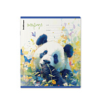 ТЕТРАДЬ 24 Л, ЛИН. ERICHKRAUSE FLOWER PANDA, MIX-PACK /10/160/