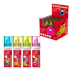 КЛЕЙ ПВА 35 МЛ, ERICHKRAUSE JOLLY FRIENDS, С ГИБКИМ АППЛИКАТОРОМ, БЕЛЫЙ, АССОРТИ, ДИСПЛЕЙ /16/384/