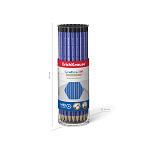 КАРАНДАШ Ч/Г ERICHKRAUSE® GRAFICA 100, HB, Т.-СИНИЙ, ТУБУС /42/252/2016/