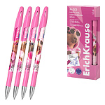РУЧКА ГЕЛ. ERICHKRAUSE R-301 MAGIC GEL STICK CAPYBARBARA 0,5 ММ, СТИРАЕМ. СИНИЙ /12/144/1728/