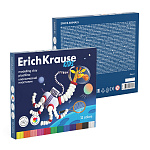 ПЛАСТИЛИН 12 ЦВ. ERICHKRAUSE KIDS SPACE ANIMALS, 216 Г, СО СТЕКОМ, АССОРТИ, К/К /7/6/24/
