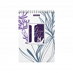 БЛОКНОТ 80 Л, А5, КЛ. ERICHKRAUSE LAVENDER, ПЛАСТ. ОБЛ. НА СПИРАЛИ /4/40/ РФ