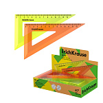 ТРЕУГОЛЬНИК 60 ГРАД. 13 СМ, ПЛАСТ. ERICHKRAUSE STANDARD GLITTER, АССОРТИ /30/360/ РФ