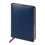 ЕЖЕДНЕВНИК 2026 ГОД, A5+, SIDNEY NEBRASKA, БЕЛ. БЛОК, ЗОЛ. СРЕЗ, СИНИЙ /10/