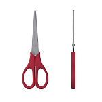Ножницы ErichKrause EasyCut, 17 см, ассорти  (в дисплее по 24 шт.)