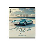 ТЕТРАДЬ 48 Л, А5, КЛ. ERICHKRAUSE RETRO CARS, МАТ. ЛАМ. MIX-PACK /5/100/