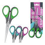 НОЖНИЦЫ 17 СМ. ERICHKRAUSE EASY CUT+, ДЛЯ ЛЕВШЕЙ, АССОРТИ, БЛИСТЕР /12/240/