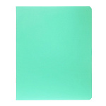 ТЕТРАДЬ 96 Л, А5, КЛ, ХАТБЕР. ОДНОТОННЫЙ. АКВАМАРИН, ЛАМ. МЯГКОЕ КАСАНИЕ, НА СКОБЕ /5/30/