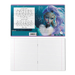 ТЕТРАДЬ 24 Л, ЛИН. ERICHKRAUSE АКВАМАРИН, ВЫБ. УФ-ЛАК, ГЛИТТЕР, МИКС /10/160/