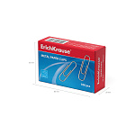 СКРЕПКИ 50 ММ/100 ШТ. ERICHKRAUSE, МЕТАЛЛИЧЕСКИЕ /10/100/