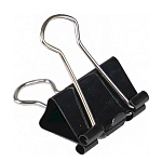 ЗАЖИМ Д/БУМАГ 60 ММ/06 ШТ WORKMATE, ЧЕРНЫЙ /72/