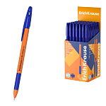 РУЧКА ШАР. ERICHKRAUSE R-301 GRIP ORANGE, СИНИЙ /50/400/3200/