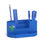 Набор настольный пластиковый ErichKrause® Victoria, Dino Planet, синий