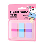 ЗАКЛАДКИ 19*45 ММ ERICHKRAUSE YUMMY, 03ЦВ/20Л, ПЛАСТ. АССОРТИ, ДИСПЕНСЕР /24/288/