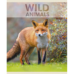 ТЕТРАДЬ 96 Л, А5, КЛ. ЭКСМО. WILD ANIMALS, МЕЛ. КАРТ. ВЫБ. ЛАК. ОФСЕТ, СКРЕПКА /5/50/
