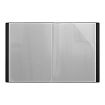 ПАПКА С ФАЙЛАМИ НА 20 КАРМАНОВ. ERICHKRAUSE CLASSIC, 0,4 ММ, ЧЕРНЫЙ /4/80/ РФ