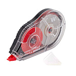 КОР. ЛЕНТА 5 ММ*40 М WORKMATE, КОРПУС ПРОЗР. КРАСНЫЙ, Е/П /12/288/