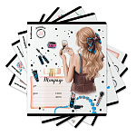 ТЕТРАДЬ 24 Л, ЛИН. ERICHKRAUSE FASHION GIRL, ВЫБ. УФ-ЛАК, ГЛИТТЕР, MIX-PACK /10/160/ РФ