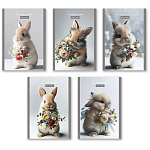 БЛОКНОТ 32 Л, А6, КЛ, SVETOCH. ЗАЙКА МОЯ, НА СКОБЕ /10/