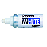 МАРКЕР ПЕРМ. PENTEL, 6.5ММ, БЕЛЫЙ /12/