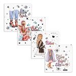 ОБЛОЖКА Д/УЧЕБНИКОВ ERICH KRAUSE® FASHION GIRLS, 232*440ММ, КЛЕЕВ. КРАЙ, 80МКМ, КЛАПАН, 12ШТ /66/