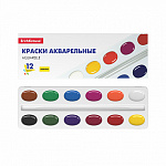 КРАСКИ АКВ. 12 ЦВ. ERICHKRAUSE BASIC, МЕДОВЫЕ, К/К /7/70/