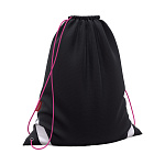 Мешок для обуви ErichKrause 365x440мм Black&Pink