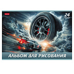 АЛЬБОМ Д/РИС. 24 Л. А4, ХАТБЕР. АССОРТИ. ВЫПУСК №5, МЕЛ. ОБЛ. НА СКОБЕ /5/35/