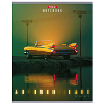ТЕТРАДЬ 96 Л, А5, КЛ, ХАТБЕР. AUTOART, МАТ. ЛАМ. НА СКОБЕ /6/60/ РФ