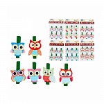 НАБОР Д/ТВОРЧЕСТВА ПРИЩЕПКИ ДЕКОРАТИВНЫЕ. MAZARI. OWLS, 4,5СМ, 06ШТ /12/