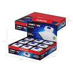 ЛАСТИК ERICHKRAUSE SMARTWAY®, КВАДРАТ, С ЦЕНТРОВКОЙ, БЕЛЫЙ /27/