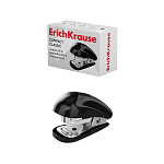 степлер №24/6,26/6, до 20 л, erichkrause compact classic, мини, черный /24/432/