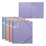 ПАПКА ДЛЯ ТЕТРАДЕЙ, А5+, ERICHKRAUSE MATT MANGA, 0,6 ММ, АССОРТИ, НА РЕЗИНКАХ /4/72/ РФ